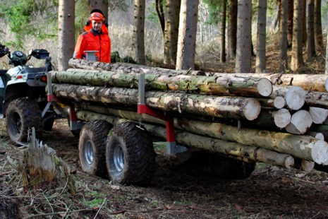 ATV Anhänger und Trailer hinter Quads