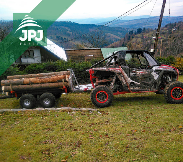 ATV Trailer Waldarbeiter