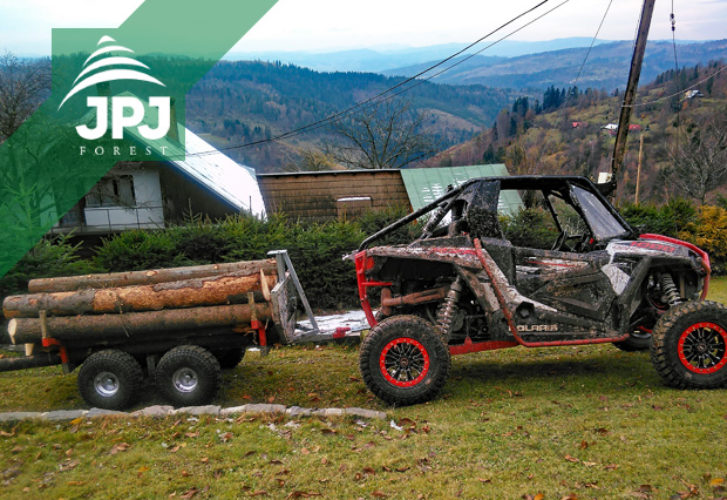 ATV Trailer Waldarbeiter