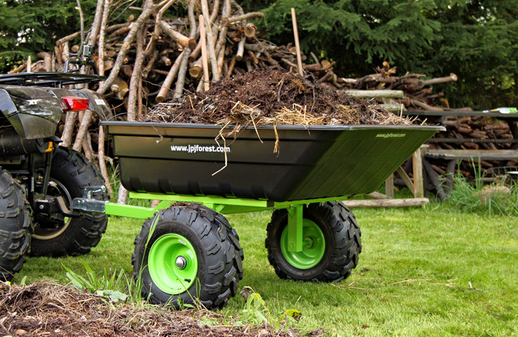 JPJtrailers Anhänger mit Plastikkasten