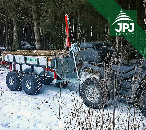 Professioneller Trailer ATV Profi Arbeiter