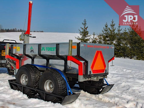 Ski Aufbau – ATV Trailer Arbeiter