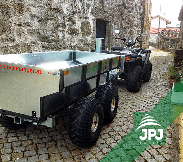 Trailer für ATV Arbeiter
