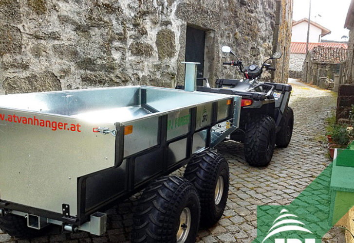 Trailer für ATV Arbeiter