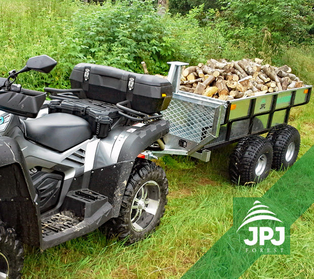 ATV Anhänger Arbeiter