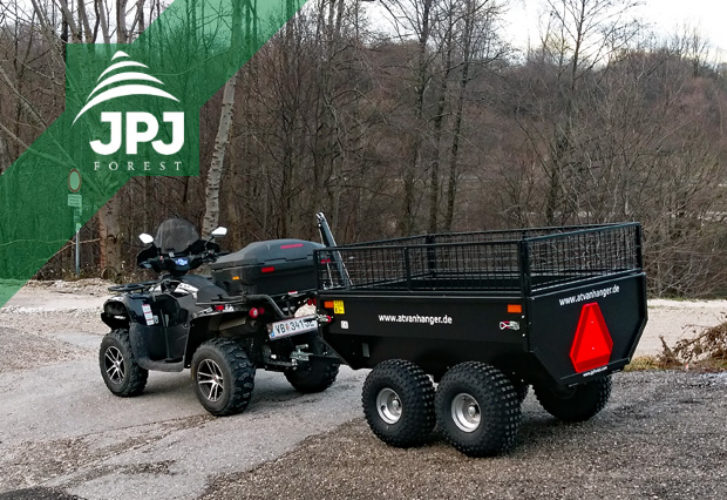 Trailer für ATVs Profi Gärtner