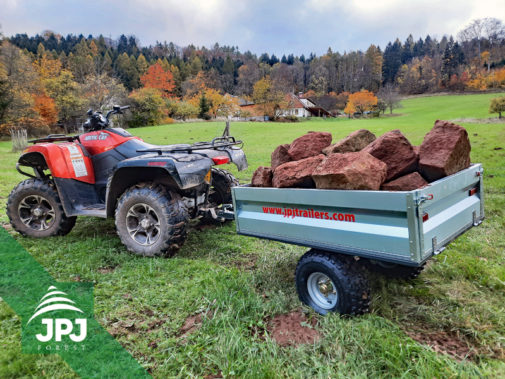 ATV Trailer Tagearbeiter